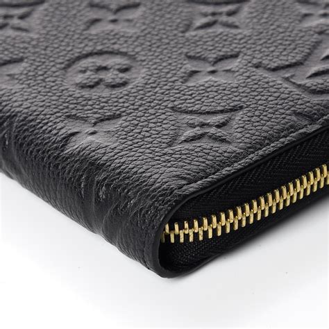 lv zippy wallet black
